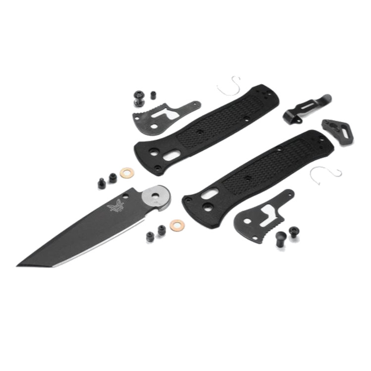 Benchmade Bailout Non-Serrated Black Grivory Handle Glass Breaker - Image 4